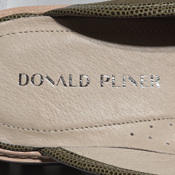 NWOT DONALD PLINER KILTIE FRINGE LOAFER MULE LEATHER SLIP ON SZ 10 - Picture 10 of 10